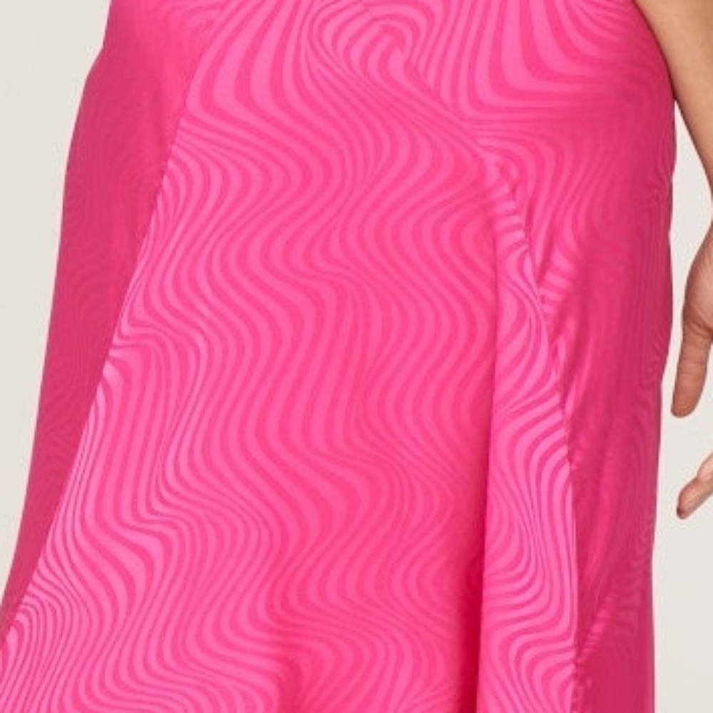 RONNY KOBO X RTR | $380 Satin Knotted Detail Midi Dress - Picture 7 of 13
